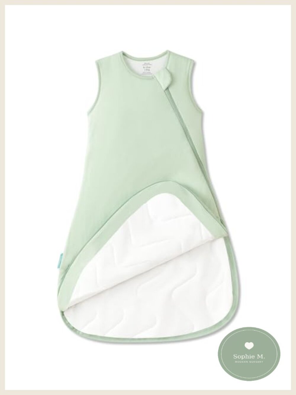 PurComfy Bamboo Viscose Baby Sleep Sack 1.0 TOG Wearable Blanket